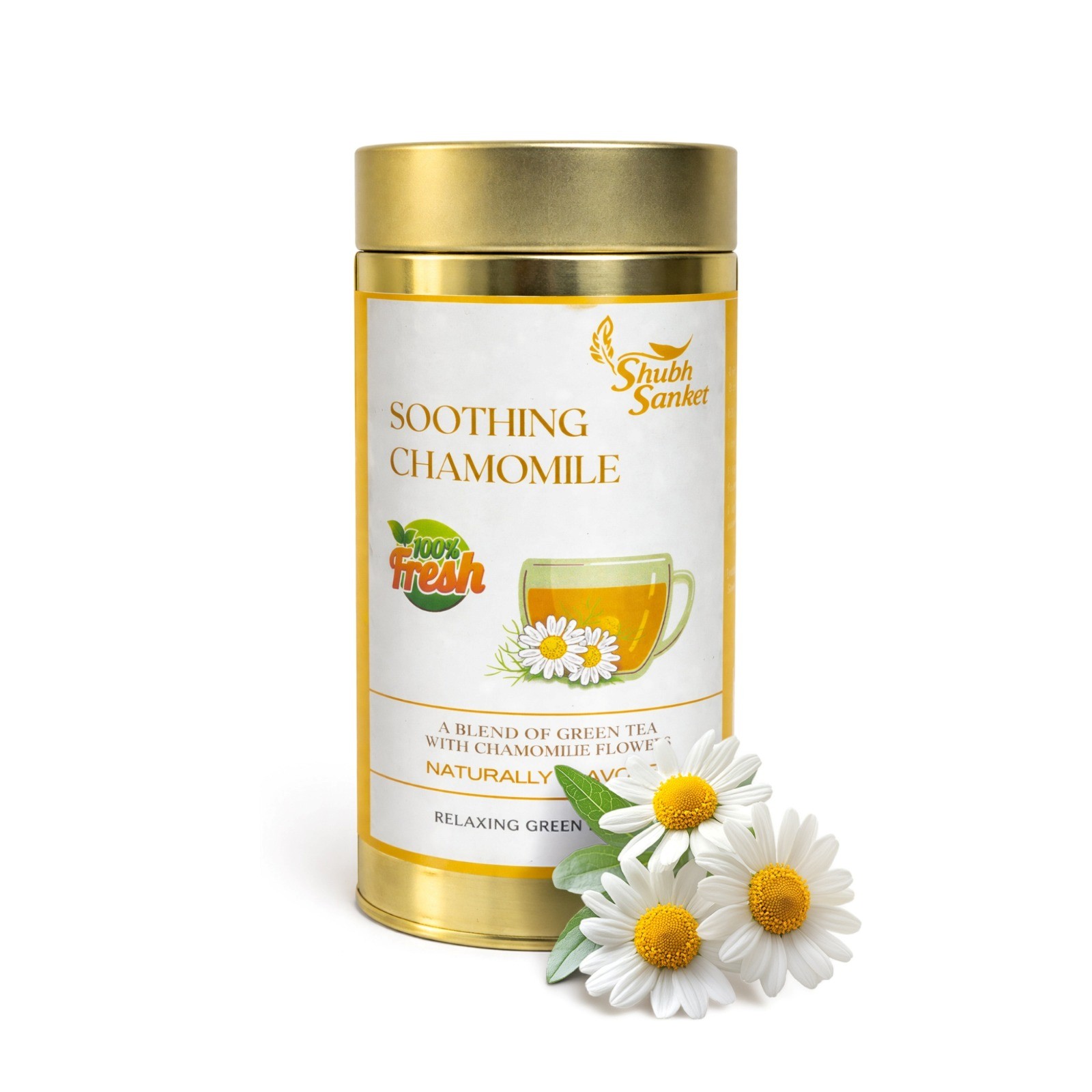Soothing Chamomile Green Tea